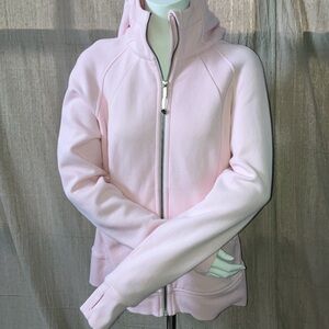 Strawberry milkshake, full zip Scuba